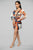 Whole Lotta Class Satin Mini Dress - Multi