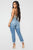 I Got It From My Mama Distressed Jeans - MediumBlueWash