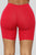 Natalee Biker Shorts - Red