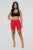 Natalee Biker Shorts - Red