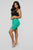 Natalee Biker Shorts - Green