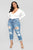 I Got It From My Mama Distressed Jeans - MediumBlueWash