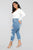 I Got It From My Mama Distressed Jeans - MediumBlueWash