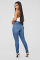 Classic Beauty Skinny Jeans - Medium Blue Wash