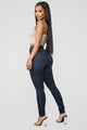 Classic Beauty Skinny Jeans - Dark Denim