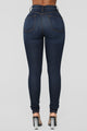 Classic Beauty Skinny Jeans - Dark Denim