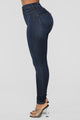 Classic Beauty Skinny Jeans - Dark Denim