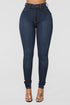 Classic Beauty Skinny Jeans - Dark Denim