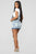 Not Gonna Chase You Skirtall - Light Wash