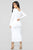 All These Simple Things Midi Dress - White