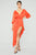 Sheer Attraction Maxi Dress - Orange