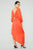 Sheer Attraction Maxi Dress - Orange