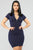 I'm Ready Polo Mini Dress - Navy