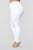 Super High Waist Denim Skinnies - White