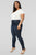 Classic High Waist Skinny Jeans - Dark Denim