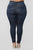 Classic High Waist Skinny Jeans - Dark Denim