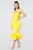 Dates With Babe Ruffle Dress - Yellow