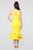 Dates With Babe Ruffle Dress - Yellow