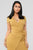 Eileen Wrap Dress - Mustard