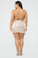 Remix Sequin Dress - Rose Gold