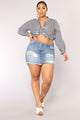 Talya Denim Skirt - Medium