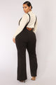 Jump In The Ring Jumpsuit - Black