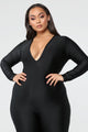 Jumpin' Into It Jumpsuit - Black