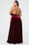 Wishful Thinking Dress - Burgundy