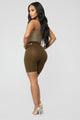 Brooke Biker Shorts - Olive