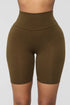 Brooke Biker Shorts - Olive