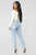 Time Of My Life Distressed Boyfriend Jeans - LightBlueWash