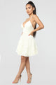 Show Me The Way Lace Mini Dress - Cream