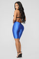 Curves For Days Biker Shorts - Royal