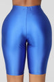 Curves For Days Biker Shorts - Royal