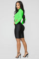Curves For Days Biker Shorts - Black