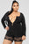 Peria Lace Romper - Black