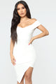 Do Or Die Dress - Ivory
