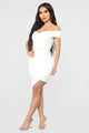 Do Or Die Dress - Ivory