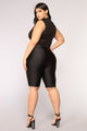 Curves For Days Biker Shorts - Black