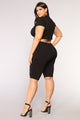 Almost Everyday Biker Shorts - Black