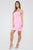 Kaia Ribbed Mini Dress - Pink