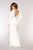 Mara Knot Dress - White