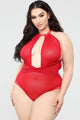 Love Lost Teddy - Red
