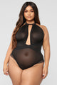 Love Lost Teddy - Black