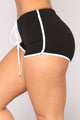 Not A Basic Bae Dolphin Shorts - Black