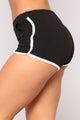 Playing Hookie Dolphin Shorts - Black