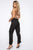 Belt It Out Cargo Joggers - Black