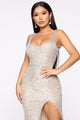 Family Affair Sequin Dress - Silver
