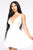 Sweet Serenity Satin Flare Dress - White
