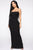 You Can Unravel Me Ribbed Maxi Dress - Black